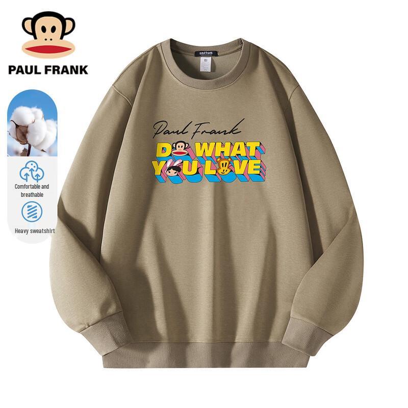 paul frank Мужской свитшот свободного кроя с круглым вырезом