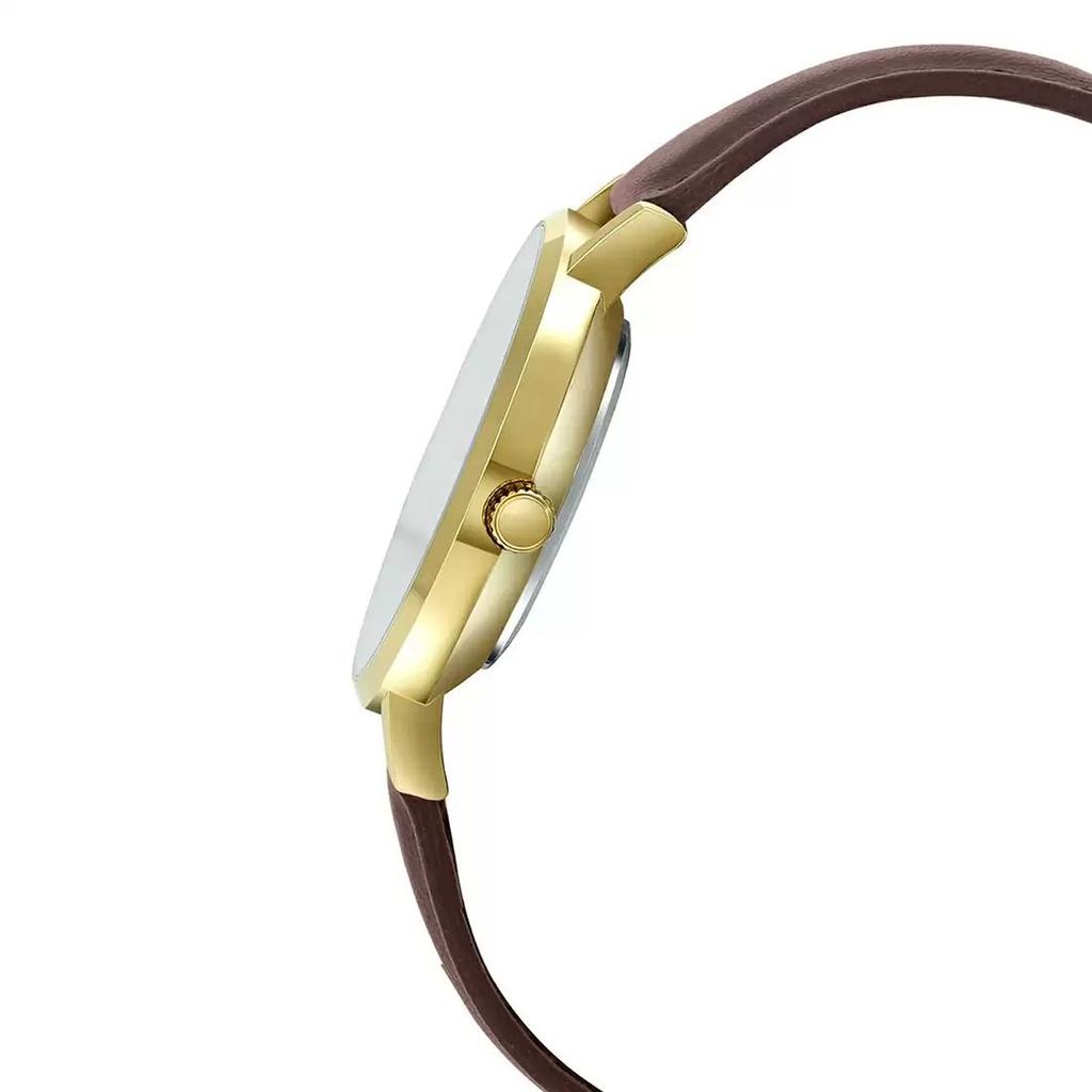 Коричневые женские аналоговые часы, Brown Analog Women's Watch,  Casio