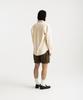 HEYSTE Faded Heavy Cotton Shirt Ash Beige