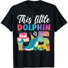 Дельфин 5-й День Рождения Акварель Этот Маленький Дельфинчик Ему 5 Лет Футболка