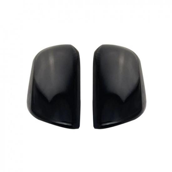 2x Glossy Black Side Rearview Mirror Lid Cover Trim For 2011- Toyota Sienna