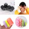 Multi Size Black Self Grip Hair Rollers Pro Salon Hairdressing Curlers Hair Design Sticky Cling Style For DIY Hair Styling