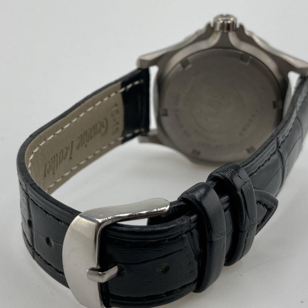 [USED] Seiko Extreme Black 7N35-6110 Rare Titanium