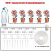 Комплект для капельного орошения сада с регулирующим клапаном, устройство для полива горшечных растений, шланг 4/7 мм, экономия микро-капельницы для теплицы