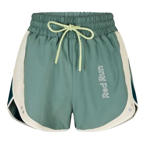 Red Run Womens/Ladies Skyline Colour Block Running Shorts