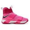 Nike LeBron Soldier 10 'Think Pink' (Unisex) Vivid Pink / Black-Metallic Silver Basketball Shoes 844375 606