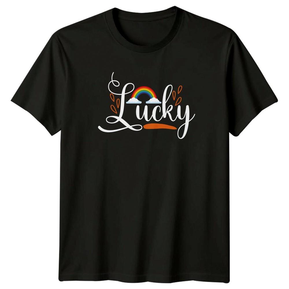 Lucky TShirt St Patricks Day Celebration Gift For Him And Her
