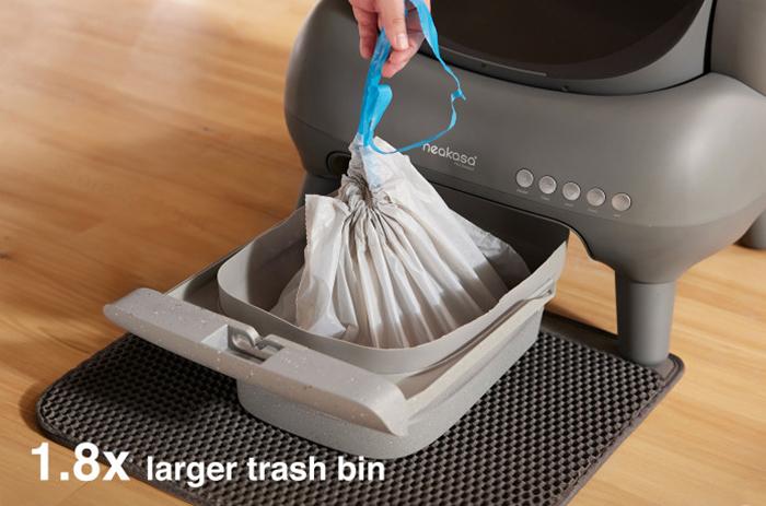 Neakasa M1 Neabot Открытый самоочищающийся автоматический кошачий туалет без запаха Самозащищающаяся песочница для кошек Умный кошачий туалет