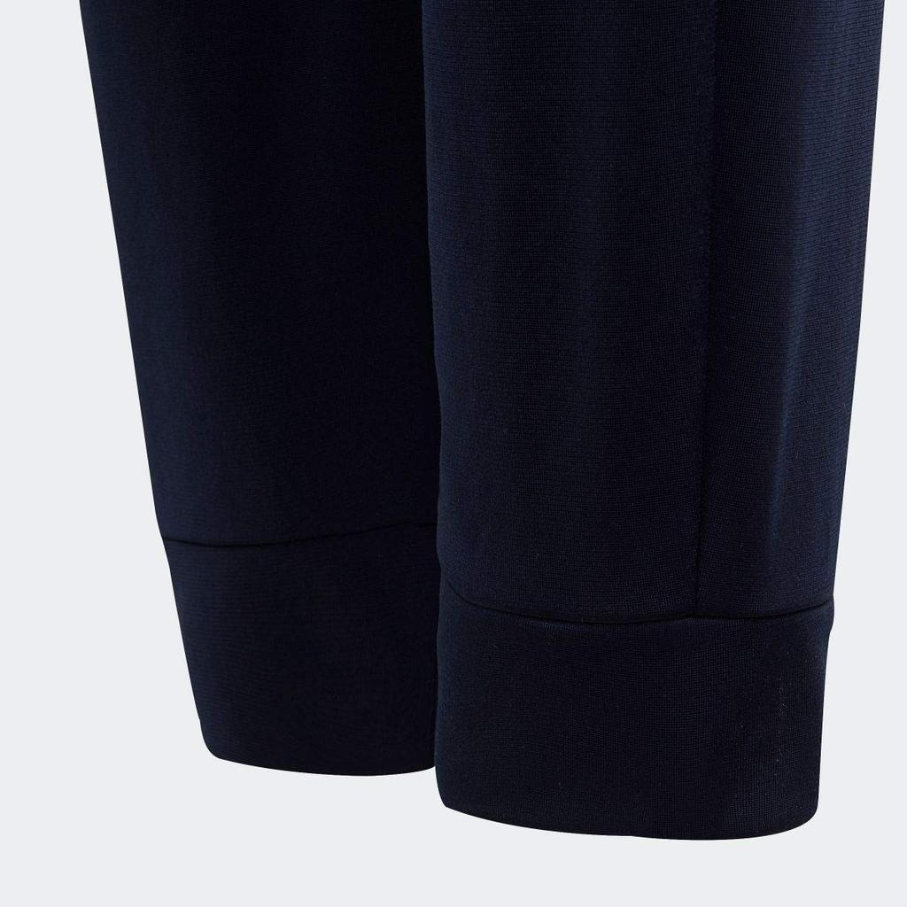 Adidas B ESSENTIALS Трикотажная тренировочная куртка и брюки Размер 150 Легенда Спортивный костюм, Джерси, Комплект, (145-155 см), FTN26, Чернила/Синий