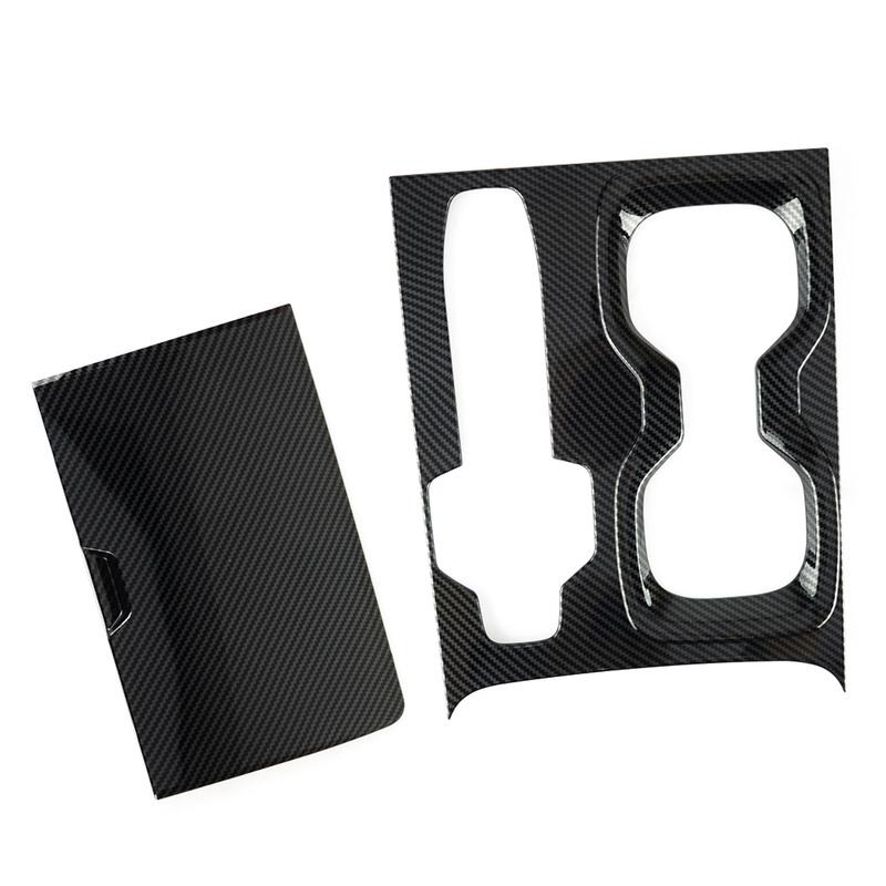 Carbon Fiber Style ABS Car Center Console Gear Shift Box Panel Cover Trim Fit for Lexus RX350 350h RX500h Left Hand Drive