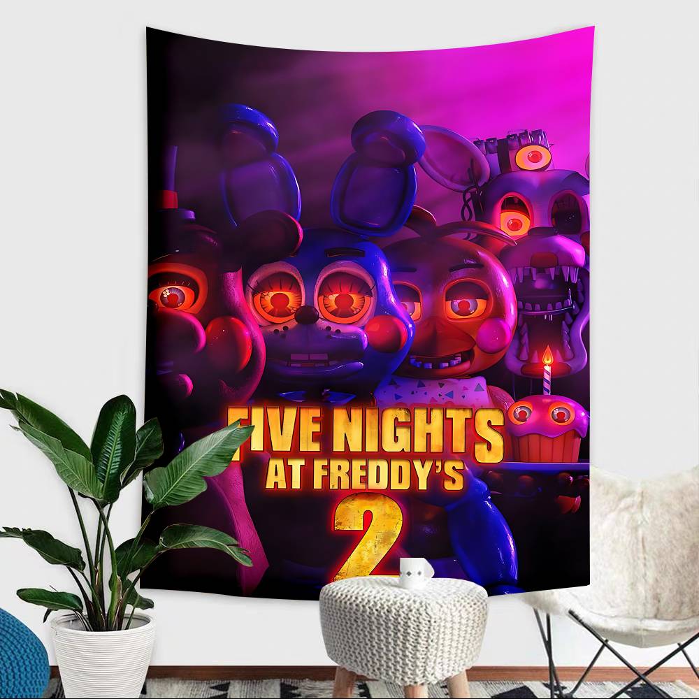 Fnaf FivenightsAtFreddys Счастливый Фон Задний Фон Винил Женская Вечеринка Торт Стол Украшения Баннер Для Фотосессии