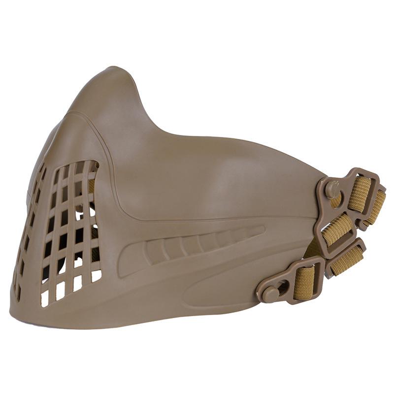 Dual-Mode Tactical Protective Mask for Outdoor Wargames