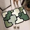 Bathroom Floor Mat Bathroom Diatom Mud Water Absorption Pad Toilet Door Foot Mat Household Entrance Carpet Anti-fall Anti-slip Pad