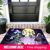Pokemon Chandelure Mismagius Spooky Night Print Non-Slip Doormat, Absorbent Floor Mat for Home Decor