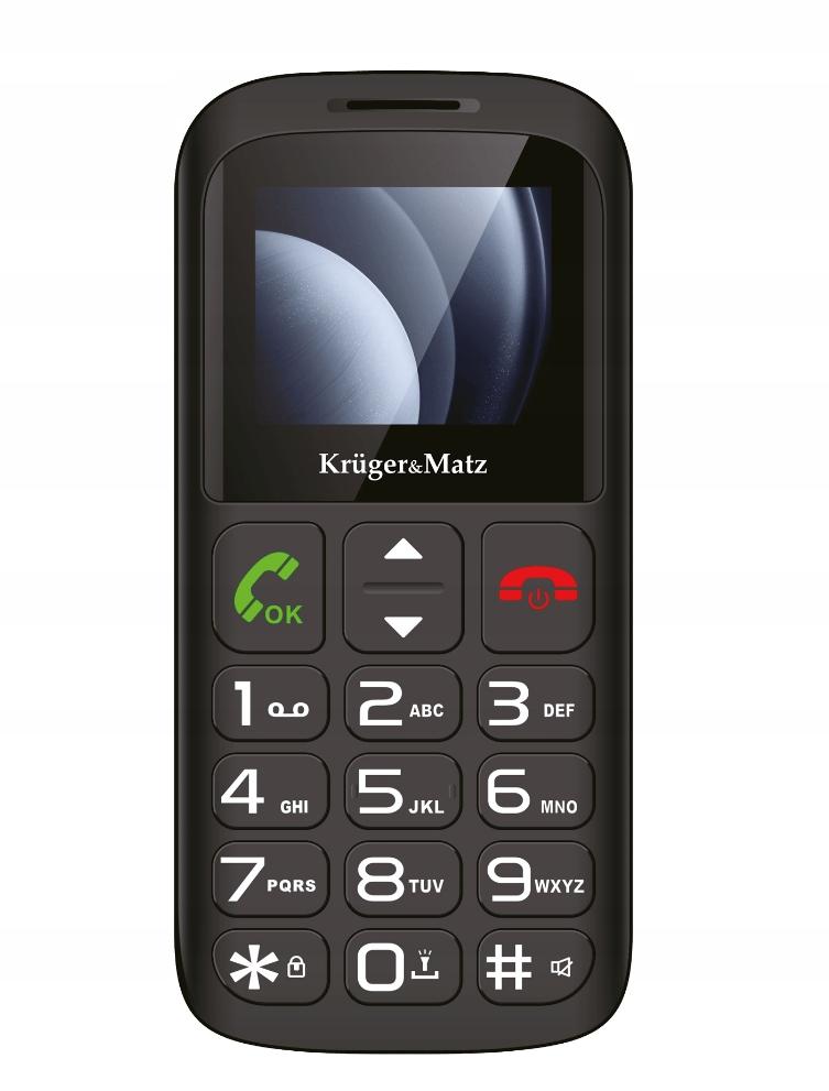 Kruger&Matz Simple 925 32 Mb / 32 Mb 2G Black Mobile Phone 1 Pc