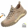 Summer Safety Shoes Breathable Mesh Work Shoes with Plastic Toe Industrial Non-slip Sneakers Insulated Work Boots for Welder