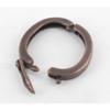 MégaCréa - Fermoir menotte pour sautoir 22mm Cuivré