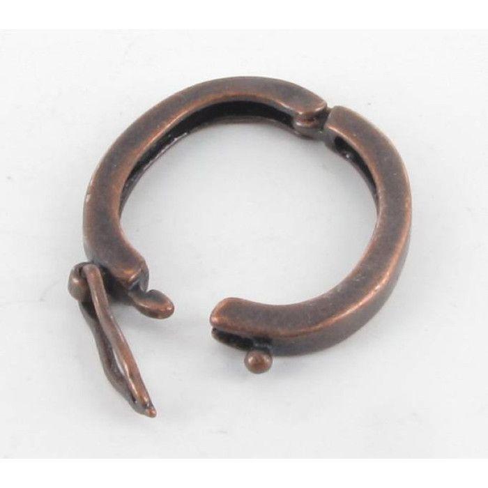 MégaCréa - Fermoir menotte pour sautoir 22mm Cuivré