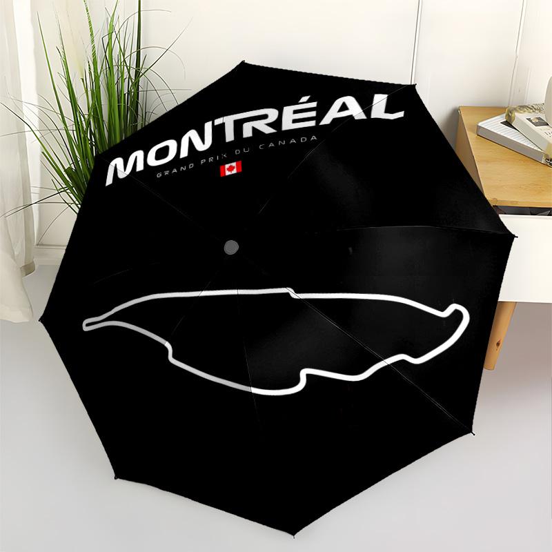 Карта трассы Мехико Пормощный автоматический зонт Прочный стержень с 8 ребрами Прочный пластик и железо для женщин/мужчин Любителей моды Подарок на фестивали