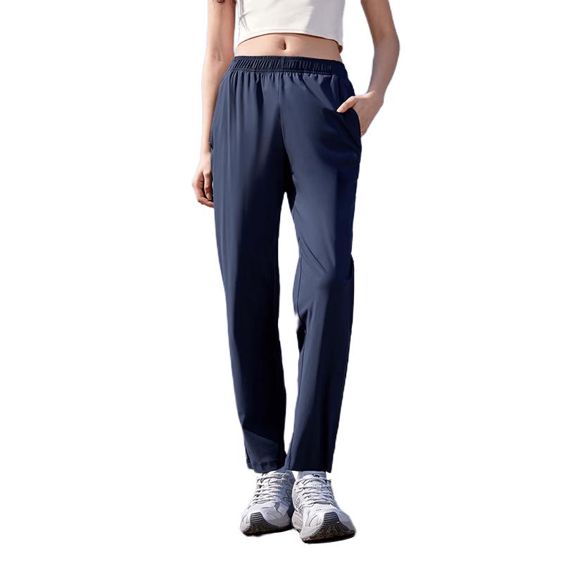 CAMEL Original Yarn Sun Protection Cool Feel Quick Dry Straight Knit Sports Pants
