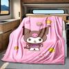 Cute Kuromi Rv Blanket Soft And Cozy For All Seasons Perfect For Travel Camping Picnic Sofa Rv Bed Living Room Ideal Gift For Friends And Family T48