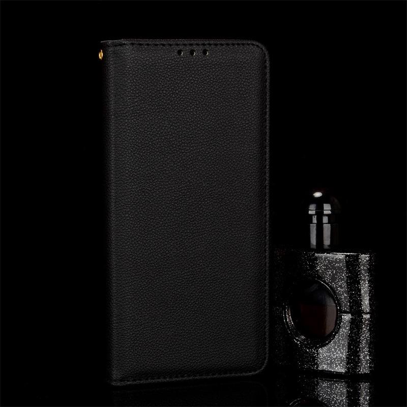 Кожаный чехол-книжка Xiaomi 13 Ultra с держателем для карт - Защитная обложка с узором «Личи»