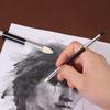 2Pcs Dual-Tip Pastel Stumps Sketch Brushes Artist Blending Sponge Pens For Drawing Washable Student Paint Rub Cotton Set