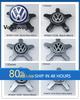 Для VOLKSWAGEN VW 4 шт. 135 мм Volkswagen Golf Polo Колпачки ступицы колеса автомобиля 5 штифтов Колпак диска Колпачок ступицы Логотип Значок Эмблема Аксессуары