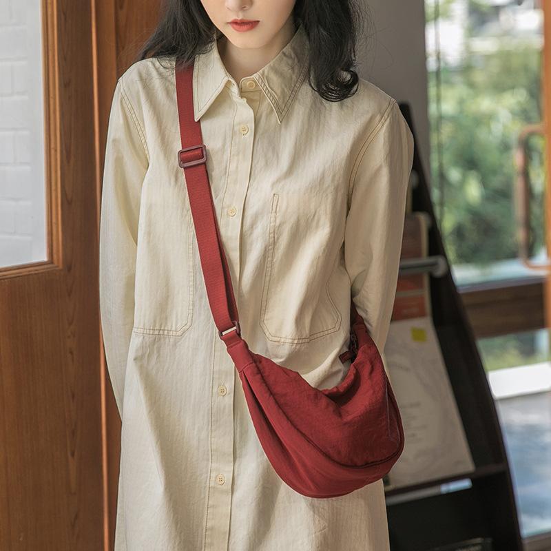 Сверхлегкая сумка Сумка для пельменей Студенческая сумка на плечо Универсальная сумка через плечо Портативная дорожная сумка