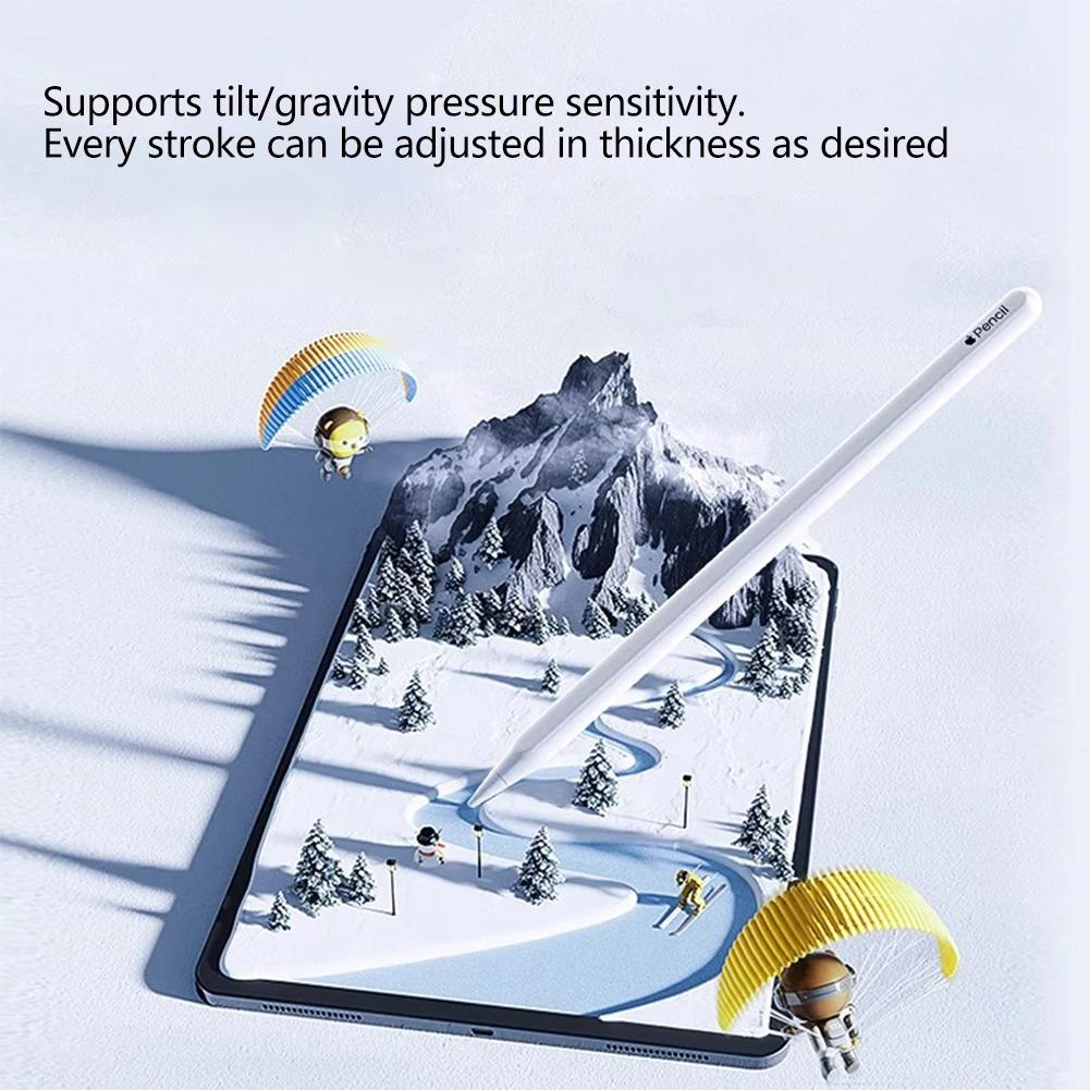4/6 шт. Сменные наконечники для Apple Pencil 1/2/3-го поколения Apple Pencil Pro 2B Мягкие наконечники для стилуса iPad Pro Pencil1/2/3 Тонкий наконечник