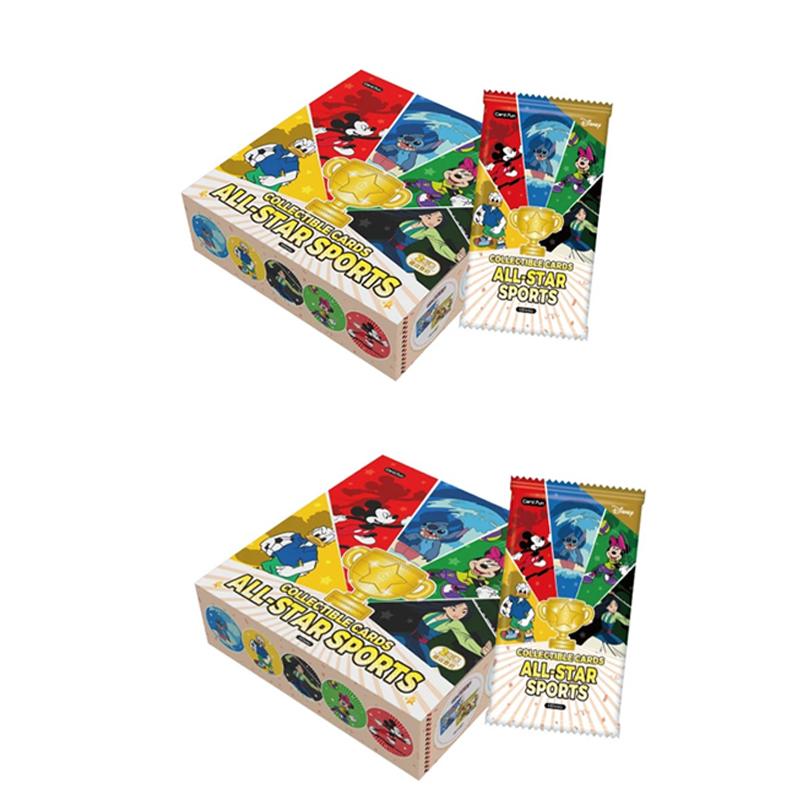 20 Packs CARDFUN X Paris Games All Star Sports Collectible Trading Cards Gift for Children Kids