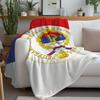 Republika Srpska Zastava Blanket Warm Soft Suitable For Bedroom Sofa Bed Living Room Office Travel Camping Gifts