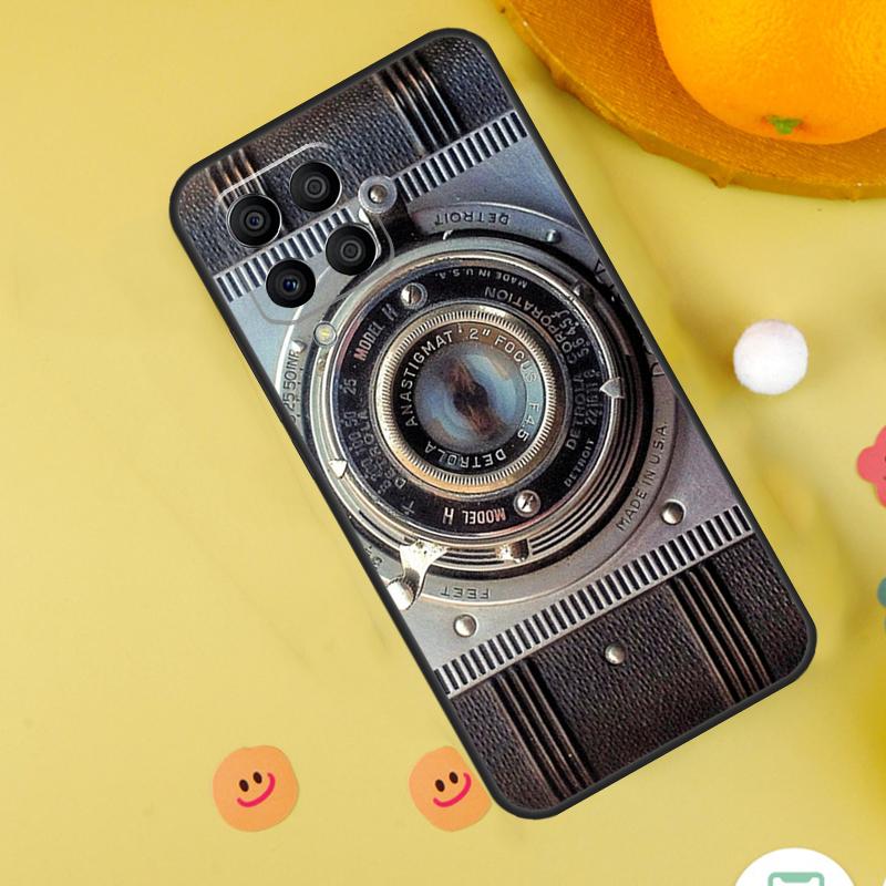 Ретро-камера Винтажный чехол Для Samsung Galaxy M20 M35 M55 M15 M32 M16 M36 M56 M54 M23 M52 M34 M14 M11 M31 M13 M53