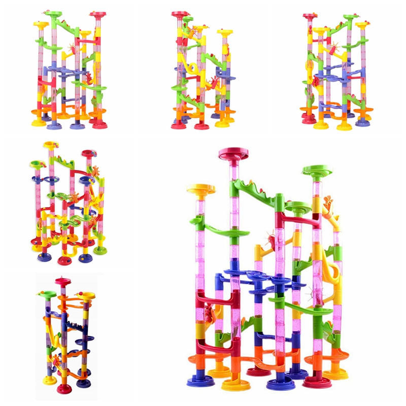 Marble Run Race Children Kid Boys Building Construction Blocks Creative Game