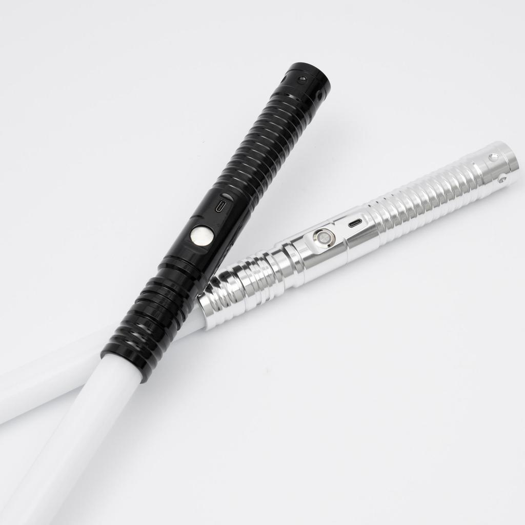 Светящийся металлический пиксельный сплав лазерный меч: Перезаряжаемая игрушка и подарок 2 в 1