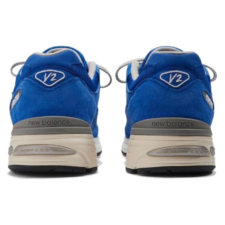 New Balance 991V2 Сделано в Англии Brights Revival Pack - ослепительные кроссовки Blue Men Silver Alloy U991bl2