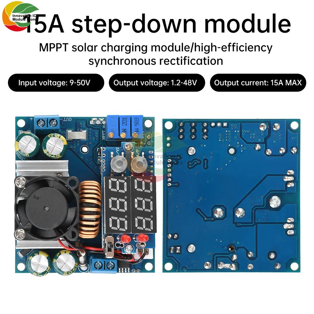 DC 9-11V 11A Adjustable Buck Module Solar MPPT Buck Charging Module Constant Voltage Constant Current Synchronous Rectification