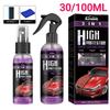 3In1 Quick Coating Spray 100ML High Protection Shine Armor Ceramic Car Wash Car Shield Coating Cleaning Nano Polishing Paint Wax