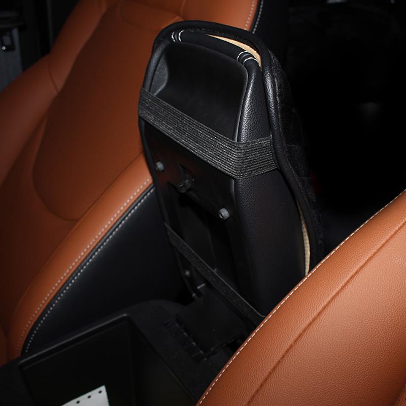 Diamond Crown Кожаный Подлокотник для Автомобиля Подушка Центральной Консоли Крышка Подлокотника Накладки Упорядочивание Универсальный Автомобильный Декор Интерьера