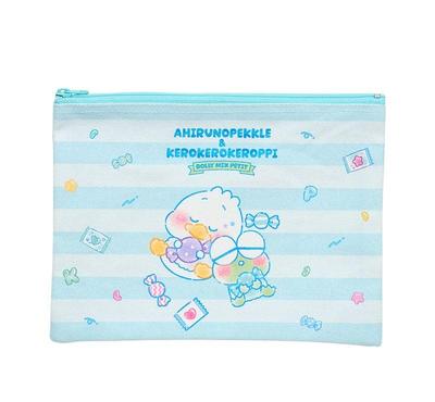 Sanrio Kerokerokeroppi & Ahiru no Pekkle DOLLY MIX PETIT Плоский кошелёк Япония НОВЫЙ