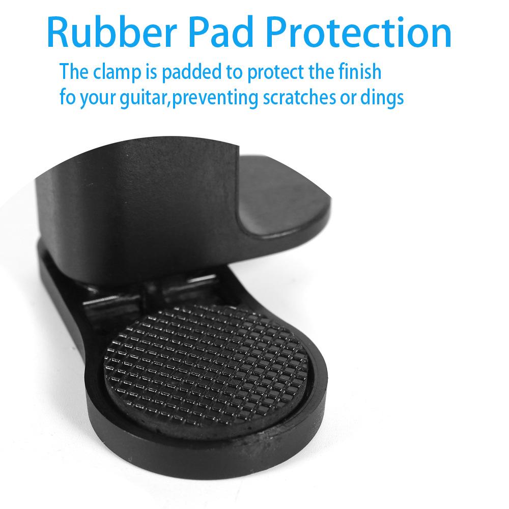 Черный держатель для телефона для классических и фолк-гитар 39-41 дюймов