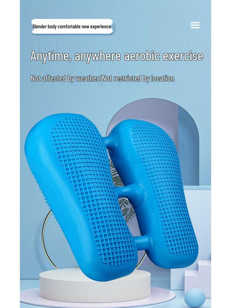 Бесшумный надувной степпер: Многофункциональное оборудование для фитнеса дома и в офисе для похудения ног и бодибилдинга