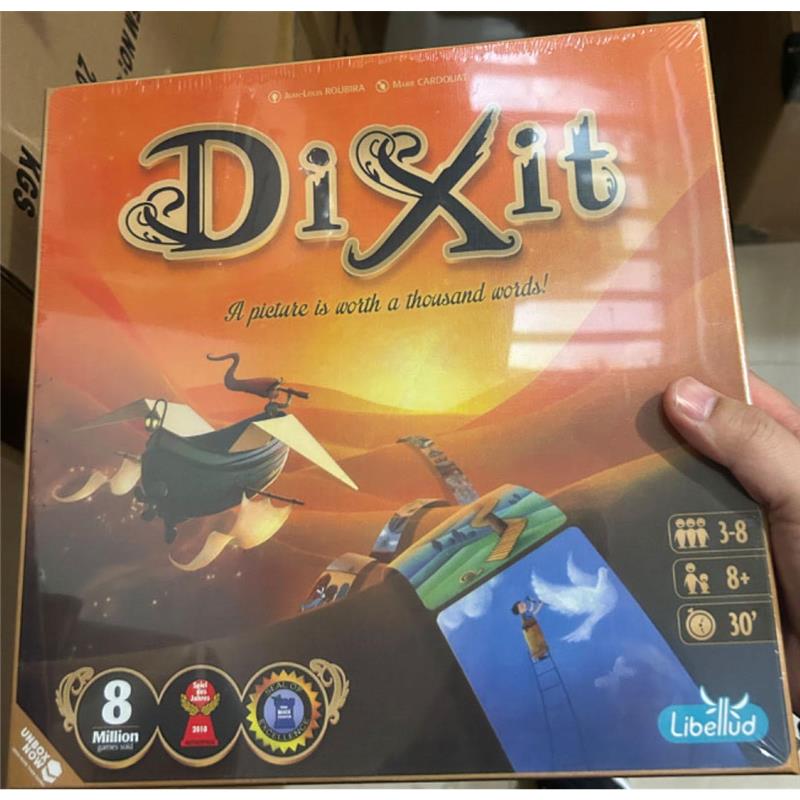 Английская версия Dixit Несколько слов Настольная игра для вечеринок Стратегическая настольная игра Карточные игрушки
