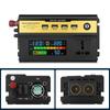 Pure Sine Wave Inverter 500W/1200W/1600W/2200W Car Inverter DC 12v/24v To AC 220V Voltage Transformer Power Converter Solar Inverter LCD Display 4 USB