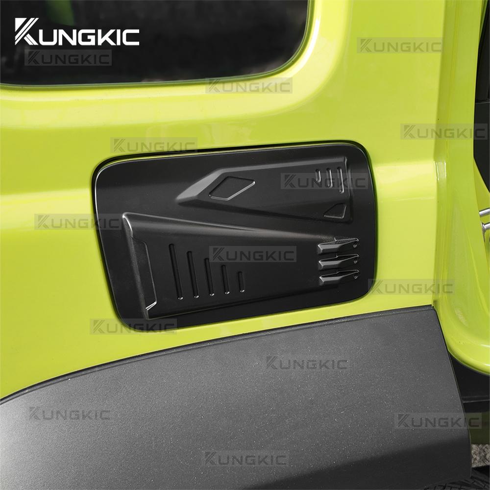 ABS Matte Black Fuel Tank Cap Cover for Suzuki Jimny Nomade JC74 2023-2025 5 Door Version