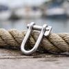 С поперечным штифтом Соединитель из нержавеющей стали 316 Тонкий для морского применения