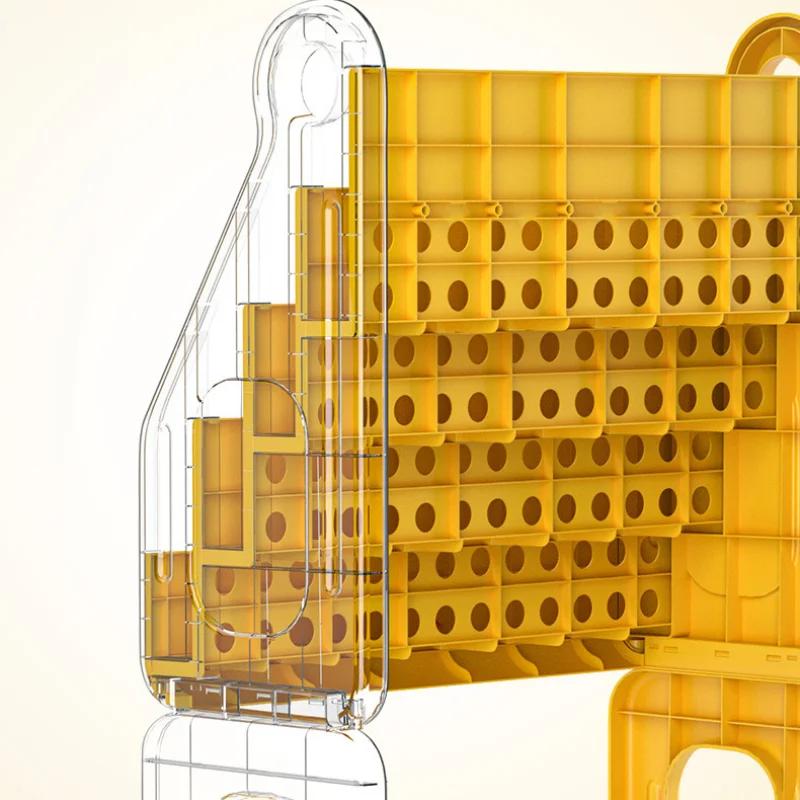 Напольная передвижная стойка-дисплей для книжек-картинок для детей, многоярусная книжная полка большой вместимости и милый стульчик