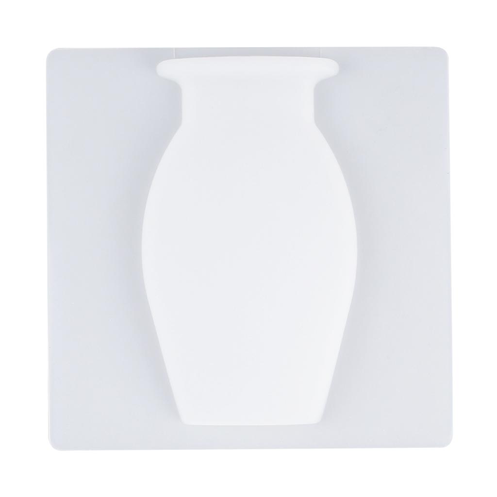 Силиконовая ваза для цветов, легко съемная стена и холодильник, волшебное растение, резиновая наклейка, вазы, сделай сам, аксессуары для украшения дома