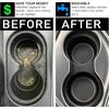 SENSHINE Cup Holder Ert For Toyota Sienna Accessories 2024    Center Console Liner Door Pocket Non-Slip Anti Dust Pad Premium Interior 25Pcs Set