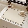Absorbent Non-Slip Kitchen Drain Mat - Quick-Drying Coaster
